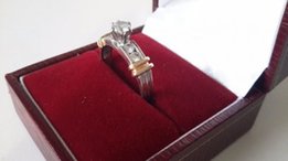 Бриллиантовое 0.56 ct кольцо - Одесса