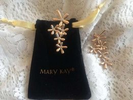 Позолоченые серьги Мери Кей Mary Kay - Киев