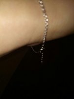 Серебренный браслет с цирконием - Киев