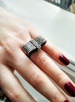 Кольцо женское с камнями - Макеевка