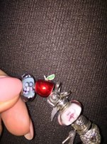 Серебряная бусина стекло Мурано Pandora - Днепр