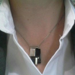 Колье с ониксом .925 проба - Чернигов