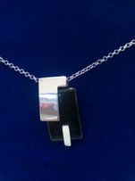 Колье с ониксом .925 проба - Чернигов