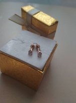 Продам золотые серьги пусеты - Полтава
