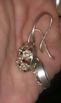 Серебрянные серьги из ссср - Умань