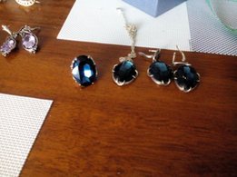 Серьги+кулон серебро 2500 гр. - Киев