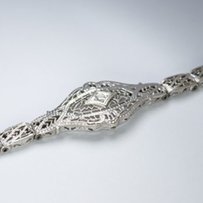 Золотой браслет периода art deco - Киев