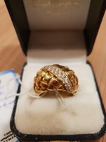 Роскошное золотое кольцо с бриллиантами - Ильичёвск
