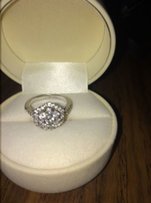 Серебряное кольцо, новое - Ромны