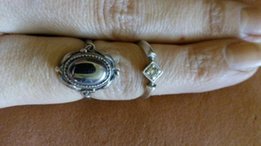 Серебро 925, набор,кольцо,серьги - Донецк