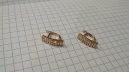 Серьги золотые 2,83 гр 5400 руб - Донецк