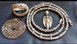 Серебро, колье, цепочка - Донецк