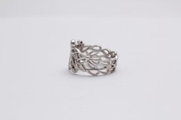 Кольцо 585° из белого золота с бриллиантами 0,22ct (8 шт) - Харьков