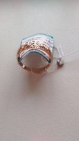 Золотое кольцо с алмазной гранью. 19 размер. Новое с биркой. - Бровары