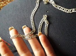 Цепочка серебро.Валяется без дела.Продаю так как серебро не ношу. - Купянск