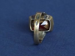 Кольцо серебряное винтажное, СССР, 875 проба - Славянск