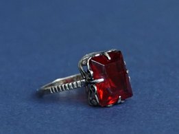 Кольцо серебряное винтажное, СССР, 875 проба - Славянск