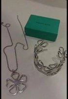 Серебряный браслет,кулон с цепочкой Tiffany &co - Одесса