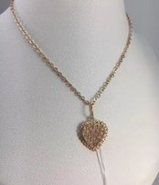 Кулон "СЕРДЦЕ"-арт.3689 d, золото 585 пробы - Запорожье