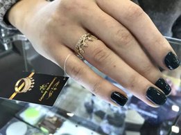 Женское Золотое Кольцо "Корона" 585 - Винница