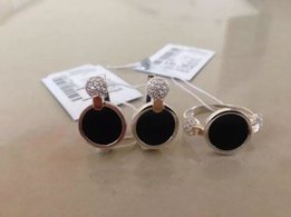 Серебряный набор кольцо и серьги с нат. ониксом и золотыми пластинами - Львов
