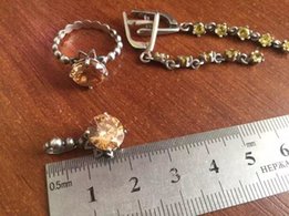 Серебряный комплект 925 проба 17 р. - Киев