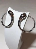 Золотые серьги с бриллиантами Damiani - Киев