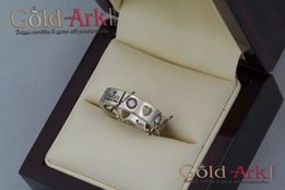 GUCCI c с бриллиантами из белого золота - Киев
