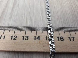Цепочка серебро бисмарк 4,5 мм ширина мужская цепь ланцюжок ланцюг - Запорожье