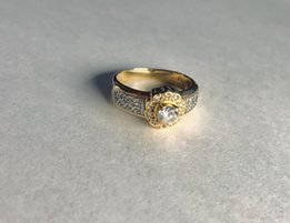 Эксклюзивное бриллиантовое кольцо из Японии по супер цене - Киев