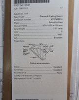 GIA certified Diamond. - Surat
