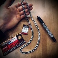 Серебряная цепь 925 пробы . Якорь 120 грамм - 