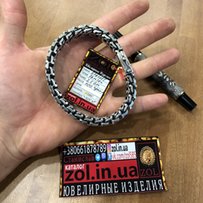 Серебряный браслет 925 пробы . Рамзес 100 грамм - 